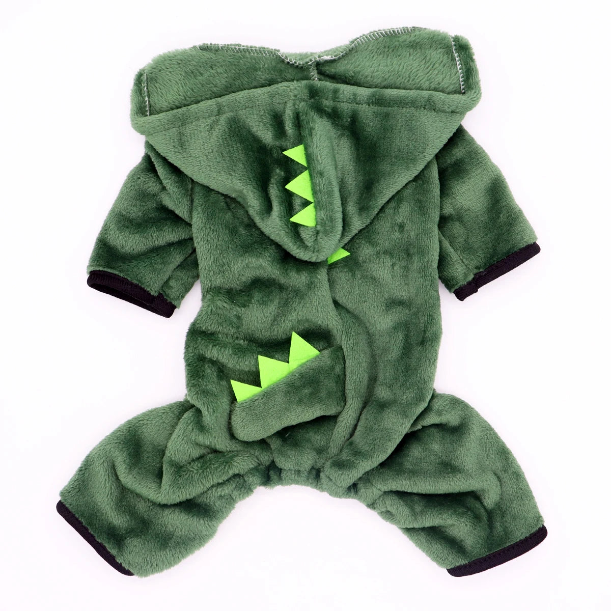 Funny Dino Pet Costume – Cozy Winter Hoodie for Cats & Small Dogs