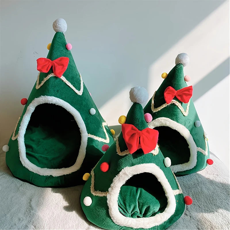 Christmas Cat/Small Dog bed