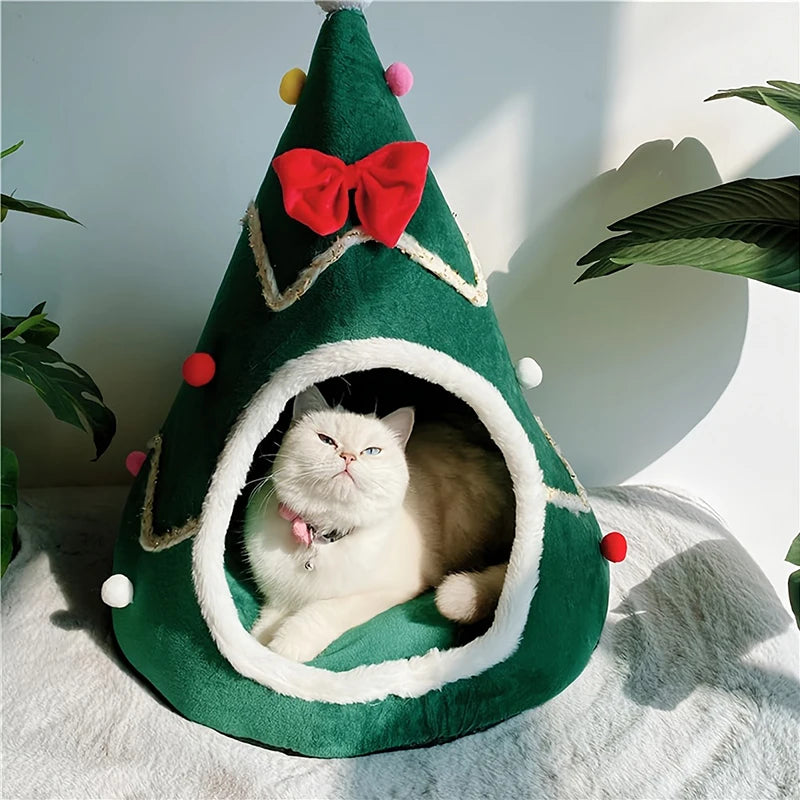 Christmas Cat/Small Dog bed