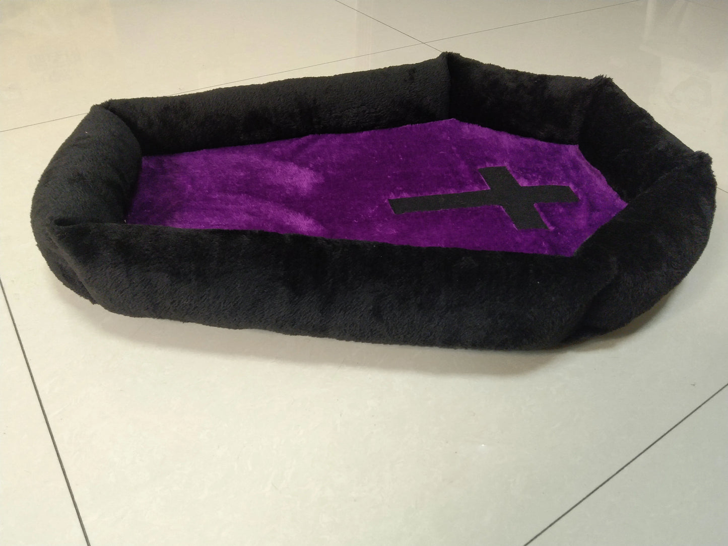 Spooky Halloween Small dog or Cat Bed - Washable cushion