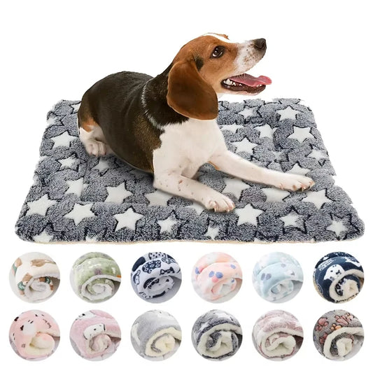 Super Soft Stars Dog/Cat mat.  Machine washable