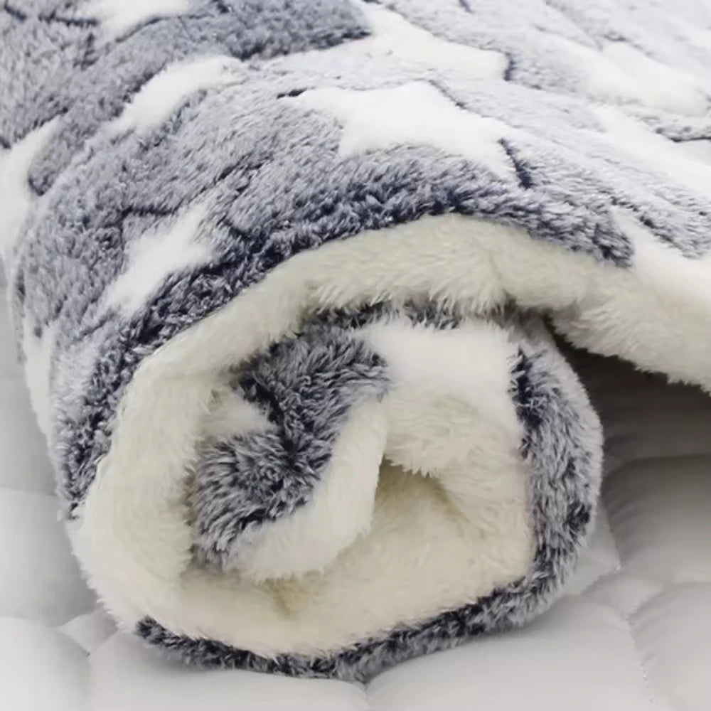 Super Soft Stars Dog/Cat mat.  Machine washable