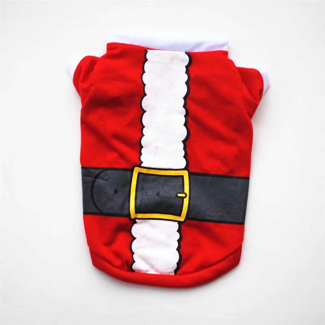 Festive Pet Shirt – Warm Christmas & New Year Clothing for Small/Medium Dogs