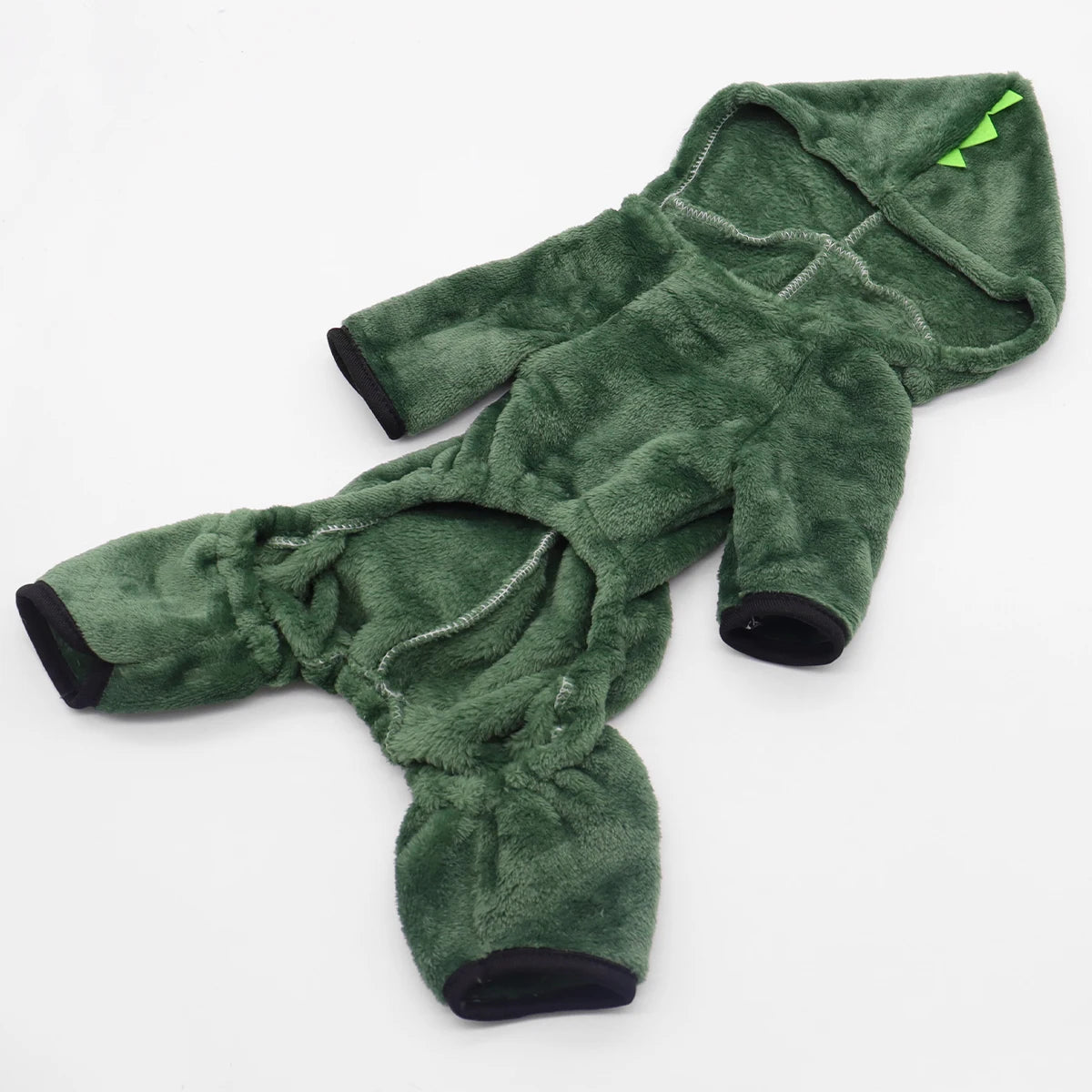 Funny Dino Pet Costume – Cozy Winter Hoodie for Cats & Small Dogs