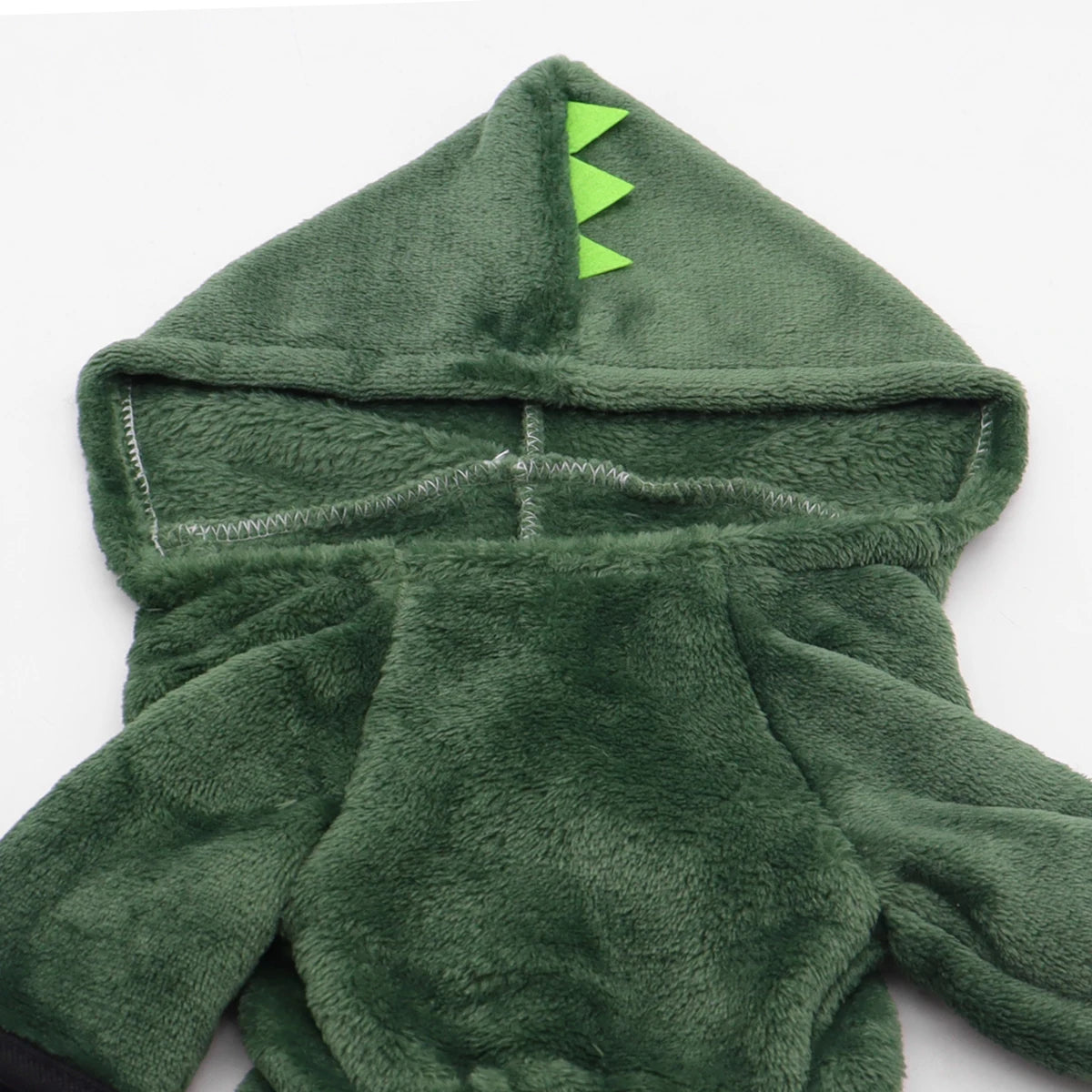 Funny Dino Pet Costume – Cozy Winter Hoodie for Cats & Small Dogs